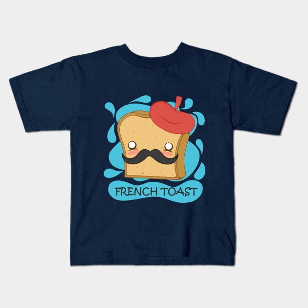 French Toast Kids T-Shirt by TASCHE